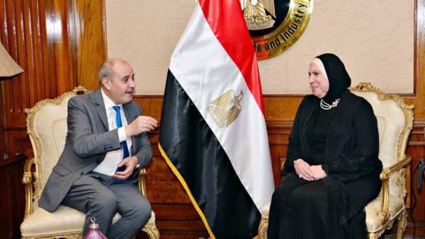 وزيرا تجارة مصر والأردن