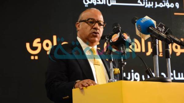 إبراهيم عشماوي مستشار وزير التموين خلال مرتمر بيزنكس
