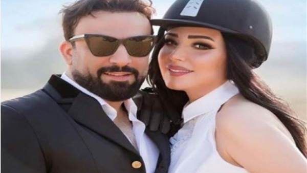 عبير صبري وزوجها