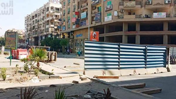 أعمال المترو في منطة الهرم بالجيزة - أرشيفية