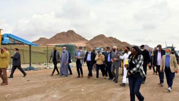 وزيرة البيئة في مهمة ذكية بـالخناصير بشرم الشيخ