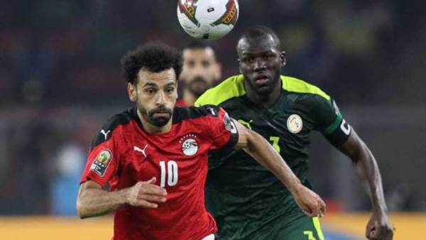 محمد صلاح خلال لقاء مصر والسنغال الأخير