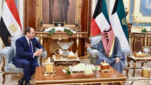 السيسي خلال لقائه الصباح