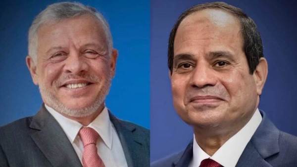 السيسي وملك الأردن