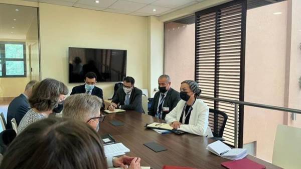 فؤاد تناقش مع نائبة وزيرة البيئة الفنلندية التحضير لاجتماع ستوكهولم 50