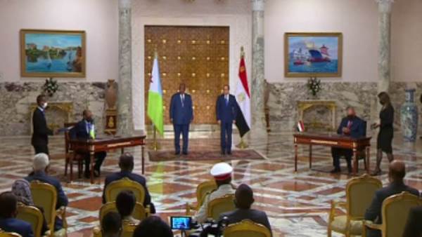 الرئيس السيسي ونظيره الطاجيكي