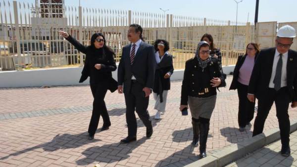 محطة معالجة الصرف الصحي بـ النوبارية الجديدة