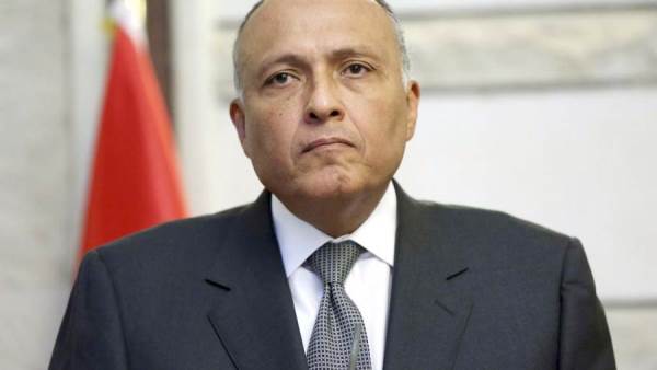 سامح شكري - وزير الخارحية