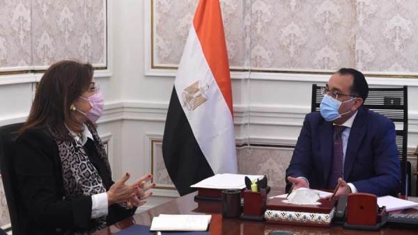 رئيس الوزراء ووزيرة التخطيط