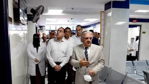 أثناء تفقد وحدة طب الأسرة