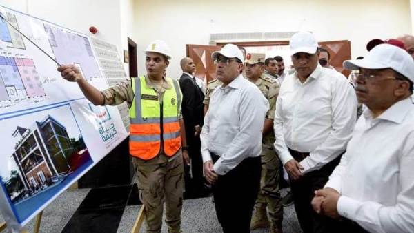تفقد مجمع الخدمات الحكومية
