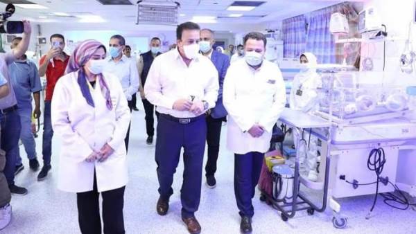 تفقد الوزير للمستشفى