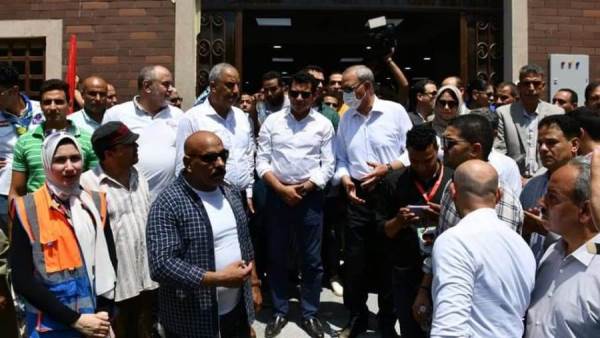 جولة وزير الشباب بمحافظة القليوبية
