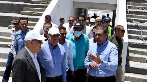 تفقد الوزير لمدينة العلمين الجديدة