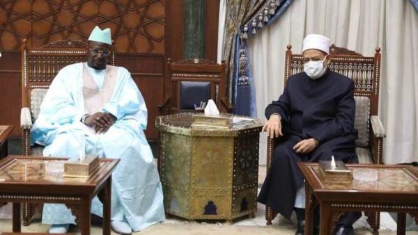 شيخ الأزهر الشريف وسفير السنغال