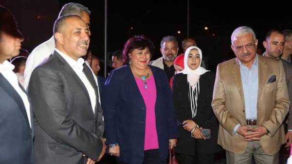 وزيرة الثقافة ومحافظ السويس