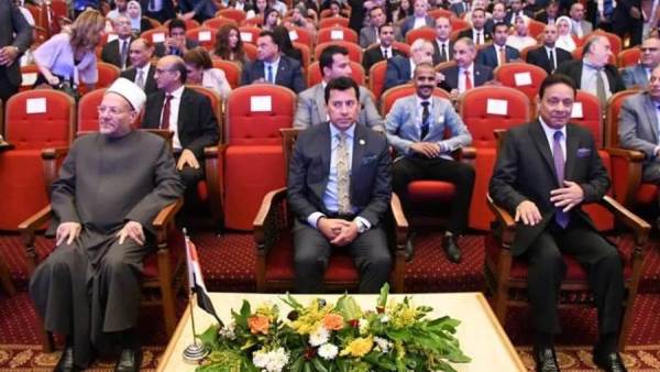 وزير الشباب والمفتي ورئيس الأعلى للإعلام