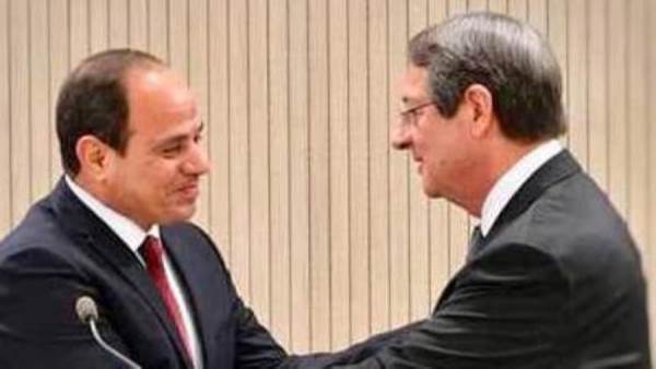 الرئيس السيسي ورئيس جمهورية قبرص