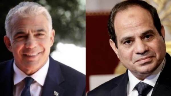 الرئيس السيسي ورئيس وزراء إسرائيل