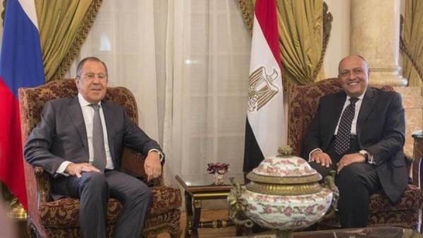 سامح شكري ونظيره الروسي