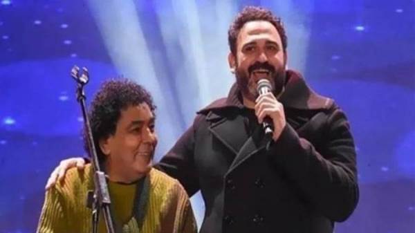 أكرم حسني ومحمد منير