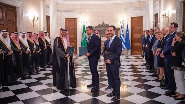 زيارة ولي العهد السعودي لليونان