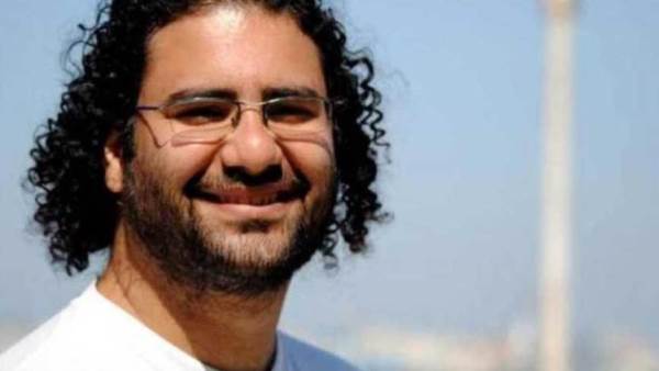المسجون علاء عبد الفتاح