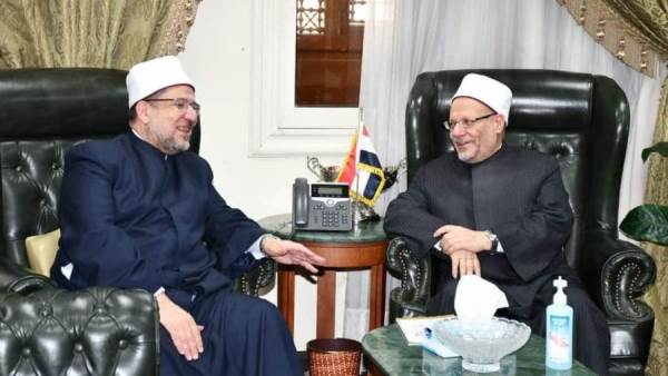 وزير الأوقاف ومفتي الجمهورية
