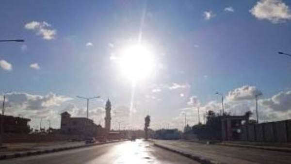 حالة الطقس ودرجات الحرارة اليوم الجمعة