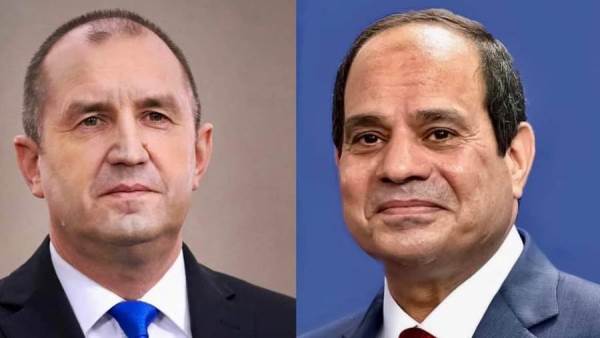 الرئيس السيسي ورئيس بلغاريا