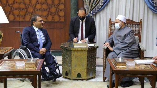 سفير نيبال وشيخ الأزهر