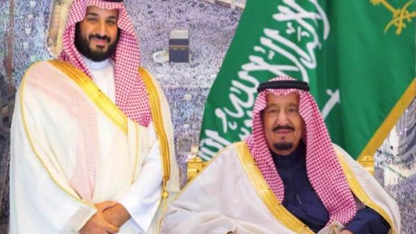الملك سلمان وولي العهد