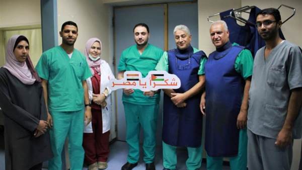 الأطقم الطبية الفلسطينية