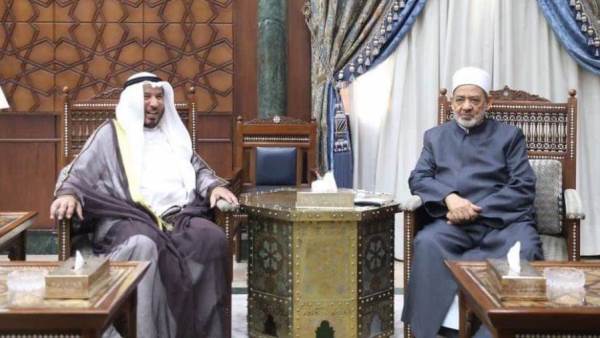 شيخ الأزهر والدكتور عبدالله المعتوق