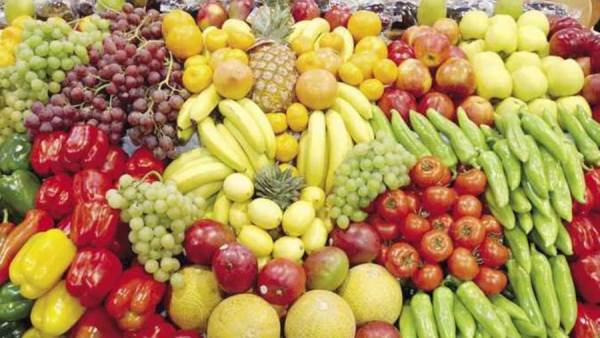 الخضراوات والفاكهة
