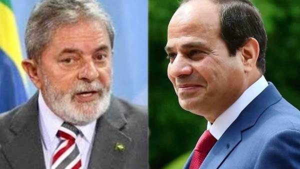 رئيس مصر ونظيره البرازيلي