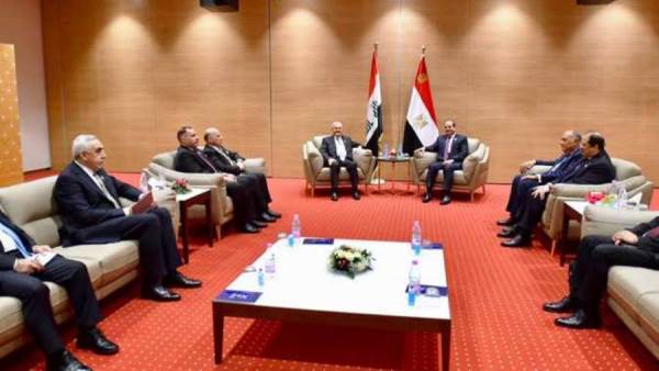 الرئيس عبدالفتاح السيسي والرئيس عبداللطيف رشيد