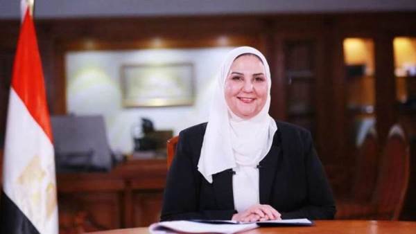 وزيرة التضامن الاجتماعي