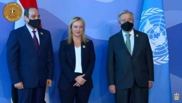 قمة المناخ.. رئيسة وزراء إيطاليا تصل مقر انعقاد مؤتمر كوب 27