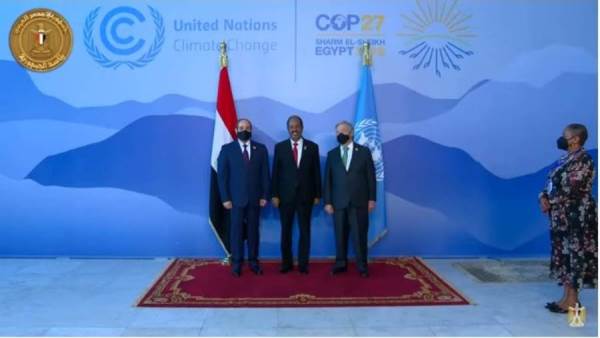 قمة المناخ.. الرئيس السيسي يستقبل رئيس وزراء إثيوبيا بمؤتمر COP27