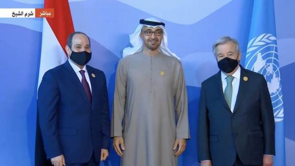 قمة المناخ.. الرئيس السيسي وجوتيريش يستقبلان ماكرون قبل بدء مؤتمر COP27