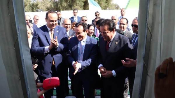 وزير الصحة يفتتح المستشفى الميداني ضمن خطة التأمين الطبي لمؤتمر المناخ COP27