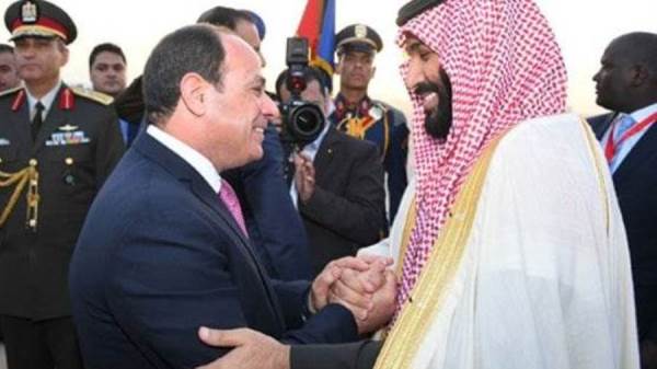 الرئيس السيسي وولي عهد المملكة العربية السعودية