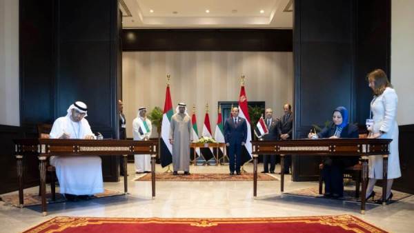 الرئيس السيسي والشيخ محمد بن زايد