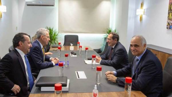 جزء من المباحثات