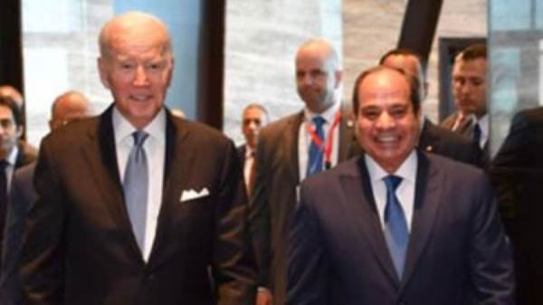 الرئيس السيسي وبايدن