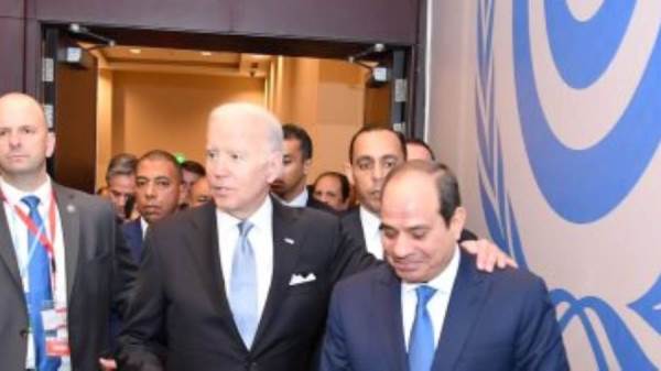 الرئيس السيسي وبايدن