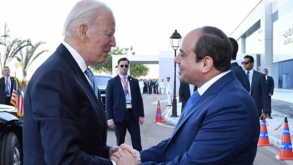 الرئيس السيسي وبايدن