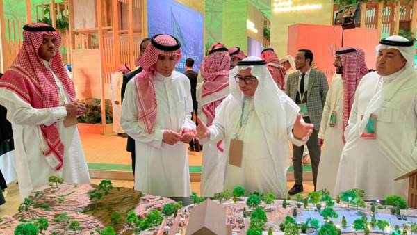لرئيس التنفيذي للمركز الوطني لتنمية الغطاء النباتي