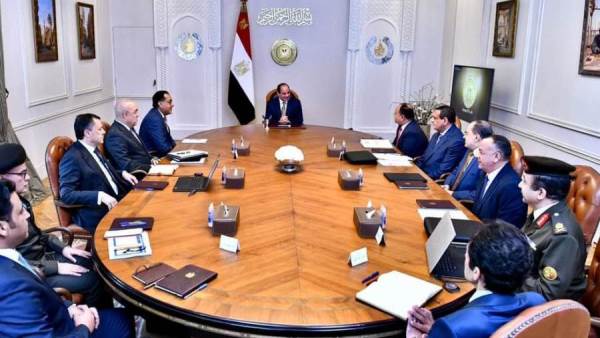 اجتماع الرئيس عبدالفتاح السيسي
